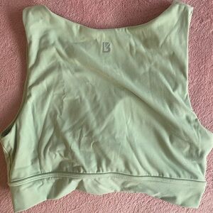 Size Medium Mint Green Buffbunny Crop Top / Sports Bra